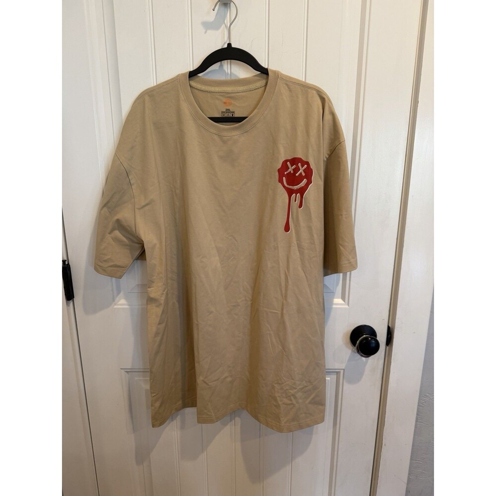 Louis Tomlinson Faith In The Future Graphic T Shirt 2XL XXL Oversized